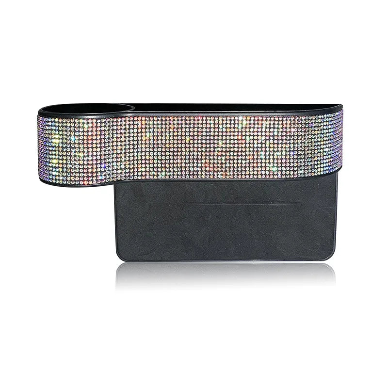 Crystal Bling Car Seat Gap Crevice Storage Box